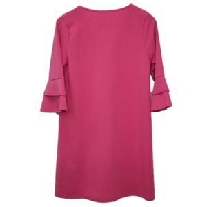 Boohoo Pink Straight Knee Length